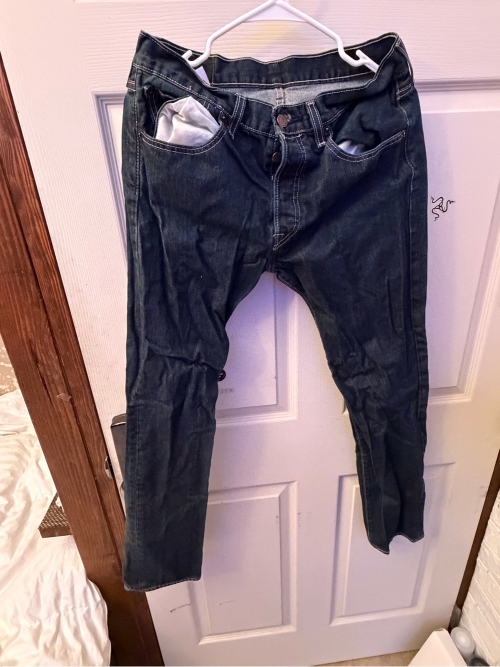 Levi's Slim Straight Dark Indigo Men's Jeans
